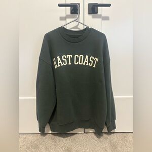 💚 Oak + Fort sweatshirt “East Coast”